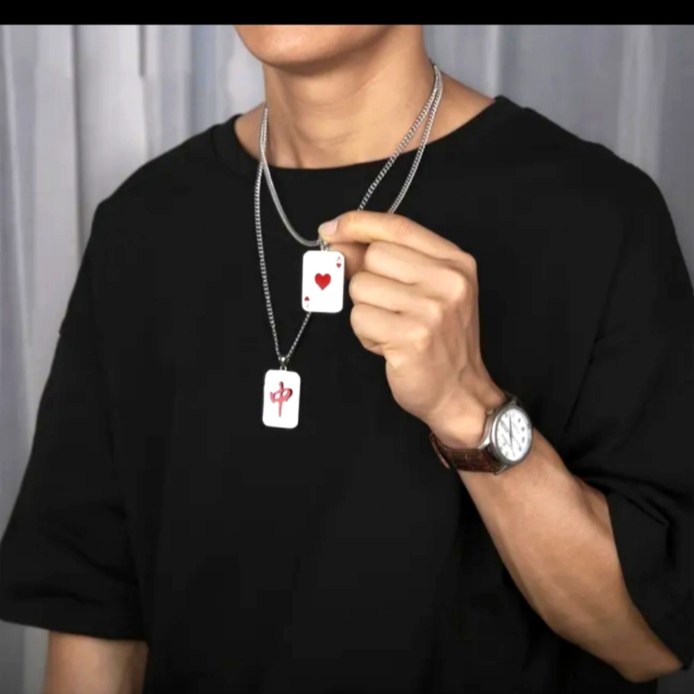Ace of Spade Necklace